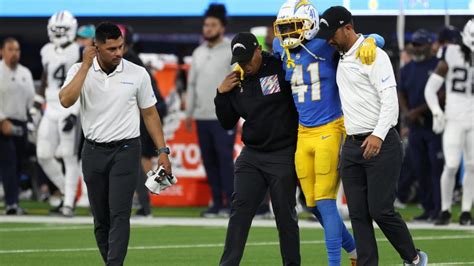 r chargers|chargers injury news today.